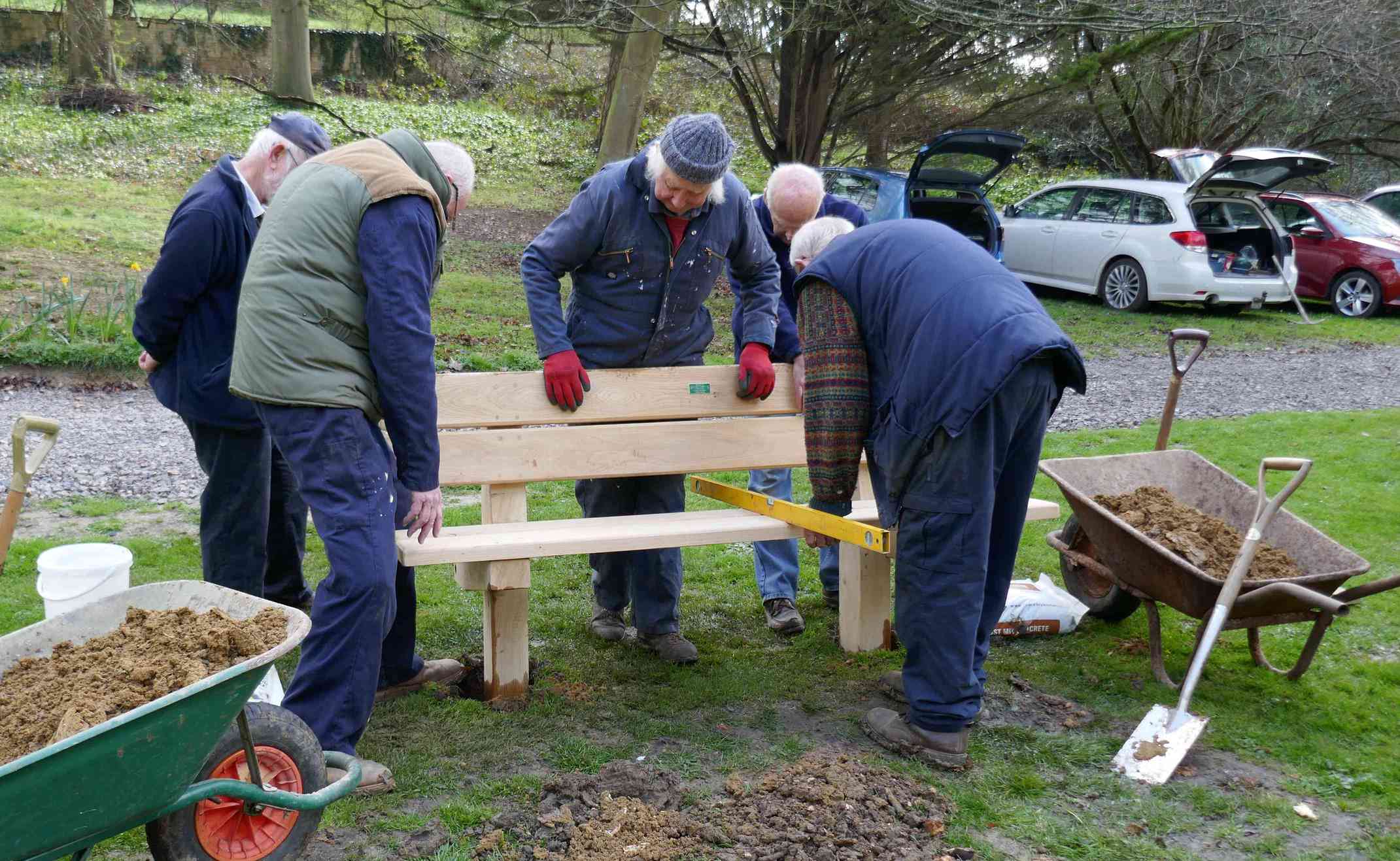 Placing seat